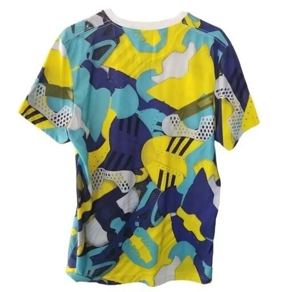 Adidas Originals Mens Crazy Eddys Take A Trip Jersey T-Shirt Sz L Athletic Sport